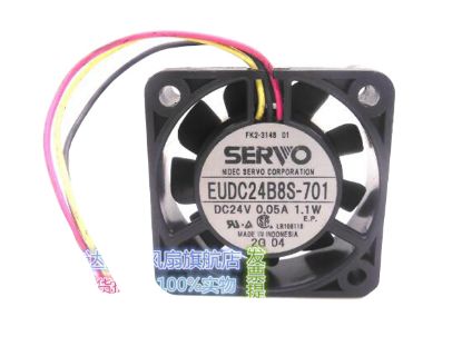 Picture of Nidec EUDC24B8S-701 Server-Square Fan EUDC24B8S-701