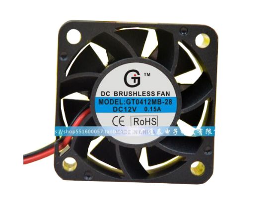 Picture of GT / Guangtai GT0412MB-28 Server-Square Fan GT0412MB-28