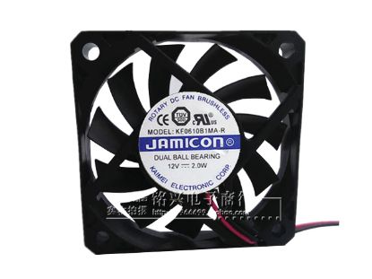 Picture of Jamicon KF0610B1MA-R Server-Square Fan KF0610B1MA-R