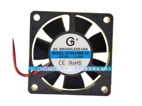 Picture of GT / Guangtai GT0605MB-20 Server-Square Fan GT0605MB-20