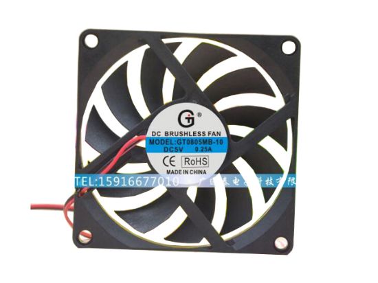 Picture of GT / Guangtai GT0805MB-10 Server-Square Fan GT0805MB-10