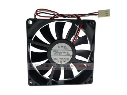 Picture of NMB-MAT / Minebea 08015SS-24N-BL Server-Square Fan 08015SS-24N-BL, YY
