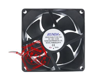 Picture of RUNDA RS8025L24H-A Server-Square Fan RS8025L24H-A
