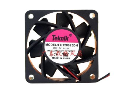 Picture of Teknik FD128025DH Server-Square Fan FD128025DH