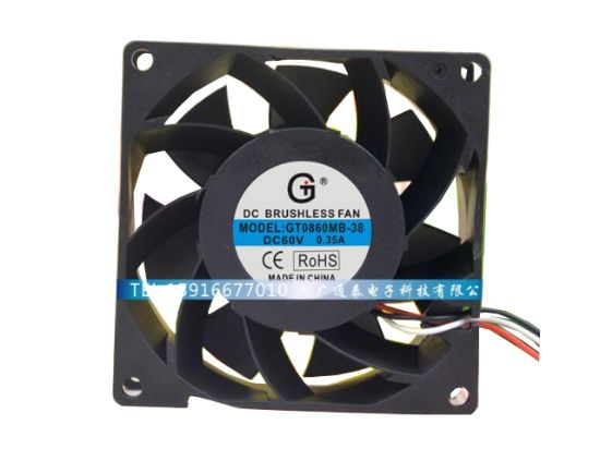 Picture of GT / Guangtai GT0860MB-38 Server-Square Fan GT0860MB-38