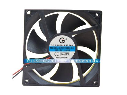 Picture of GT / Guangtai GT0912HB-25 Server-Square Fan GT0912HB-25