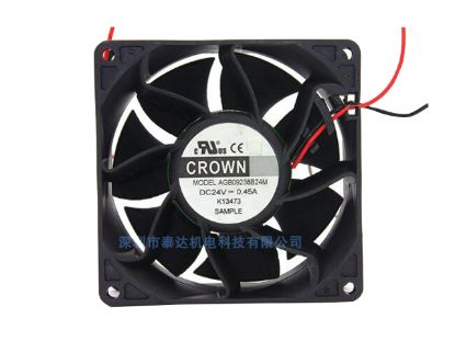Picture of CROWN AGB09238B24M Server-Square Fan AGB09238B24M