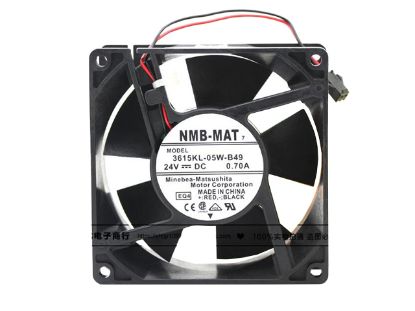 Picture of NMB-MAT / Minebea 3615KL-05W-B49 Server-Square Fan 3615KL-05W-B49, EQ4