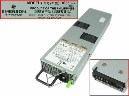 Picture of EMERSON DS650-3 Server - Power Supply 650W, DS650-3