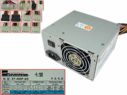 Picture of Seventeam ST-400P-AD Server - Power Supply 400W, ST-400P-AD