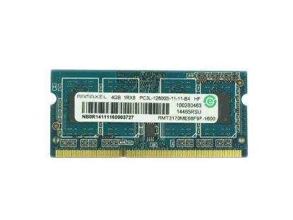 Picture of RAMAXEL RMT3170ME68F9F-1600 Laptop DDR3L-1600 4GB, DDR3L-1600, PC3L-12800S, RMT3170ME68F9F-1600,