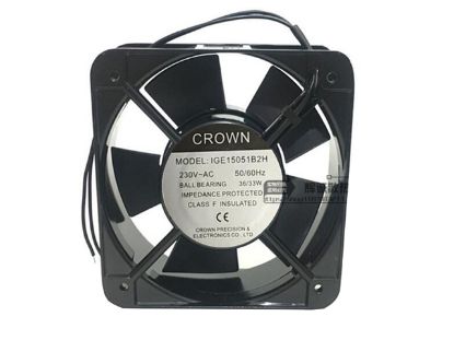 Picture of CROWN IGE15050B2H Server-Square Fan IGE15050B2H, Alloy Framed