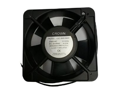 Picture of CROWN IGE15051B2H Server-Square Fan IGE15051B2H, Alloy Framed
