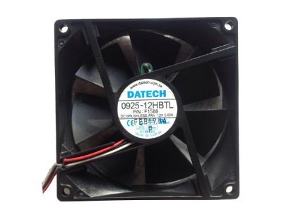 Picture of DATECH 0925-12HBTL Server-Square Fan 0925-12HBTL