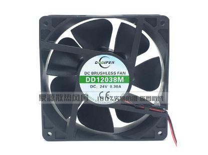 Picture of DONGDI DD12038M Server-Square Fan DD12038M