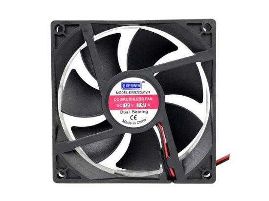 Picture of EVERWIN EW9225B12H Server-Square Fan EW9225B12H