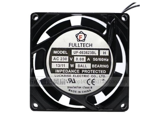 Picture of FULLTECH UF-083823BL Server-Square Fan UF-083823BL, Alloy Framed