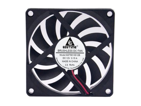 Picture of GDSTIME GDT8010S12B Server-Square Fan GDT8010S12B