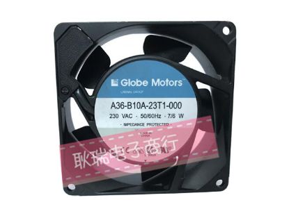 Picture of Globe Motors A36-B10A-23T1-000 Server-Square Fan A36-B10A-23T1-000, Alloy Framed