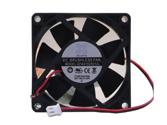 Picture of GLOFN GFA07025D12L Server-Square Fan GFA07025D12L