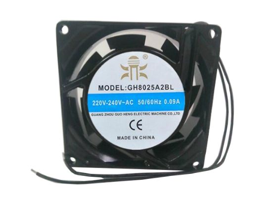 Picture of Guo Heng GH8025A2BL Server-Square Fan GH8025A2BL, Alloy Framed