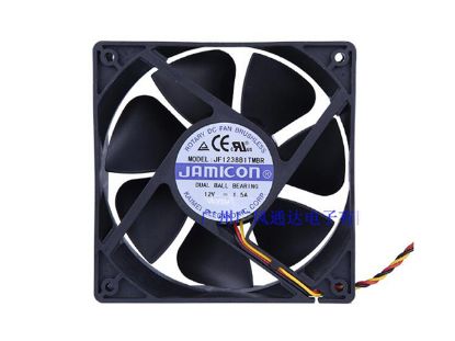 Picture of Jamicon JF1238B1TMBR Server-Square Fan JF1238B1TMBR