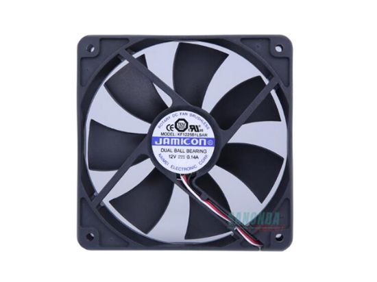 Picture of Jamicon KF1225B1LSAR Server-Square Fan KF1225B1LSAR