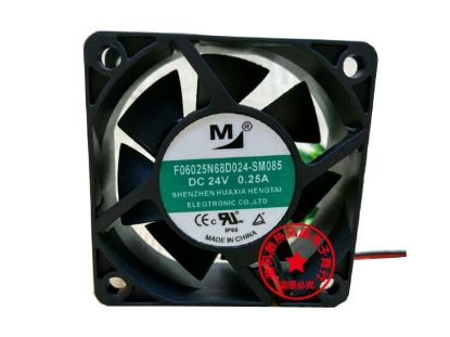 Picture of M / Huaxia Hengtai F06025N68D024-SM085 Server-Square Fan F06025N68D024-SM085