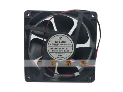 Picture of MiSUMi R1238L24BPLB-7 Server-Square Fan R1238L24BPLB-7