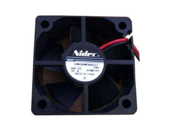 Picture of Nidec U40G24MS6A5-51 Server-Square Fan U40G24MS6A5-51
