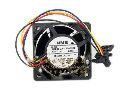 Picture of NMB-MAT / Minebea 06038DA-12S-EUD Server-Square Fan 06038DA-12S-EUD
