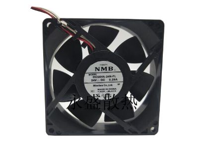 Picture of NMB-MAT / Minebea 09225VA-24N-FL Server-Square Fan 09225VA-24N-FL
