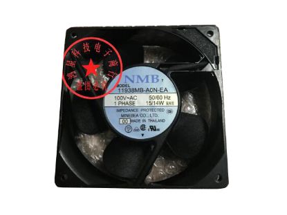 Picture of NMB-MAT / Minebea 11938MB-A0N-EA Server-Square Fan 11938MB-A0N-EA, 00
