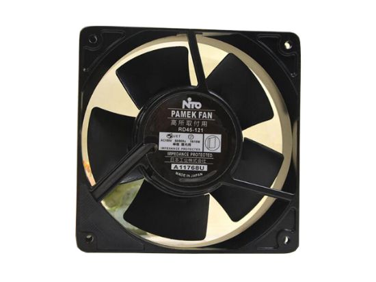 Picture of NTO / IKURA SEIKI RD45-121 Server-Square Fan RD45-121, Alloy Framed