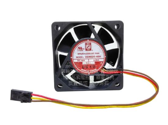 Picture of ORION OD6025-48H Server-Square Fan OD6025-48H