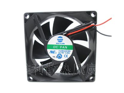 Picture of Other Models YG08025S18H Server-Square Fan YG08025S18H