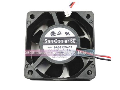 Picture of Sanyo Denki 9A0612S402 Server-Square Fan 9A0612S402