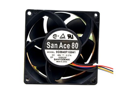 Picture of Sanyo Denki 9G0848P1G041 Server-Square Fan 9G0848P1G041