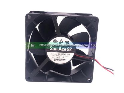 Picture of Sanyo Denki 9G0924G102 Server-Square Fan 9G0924G102