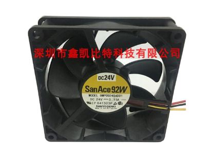 Picture of Sanyo Denki 9WP0924S4D01 Server-Square Fan 9WP0924S4D01