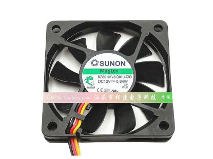Picture of SUNON MB60101V3-Q01U-C99 Server-Square Fan MB60101V3-Q01U-C99