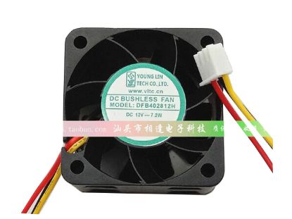 Picture of Young Lin DFB402812H Server-Square Fan DFB402812H