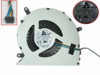 Picture of Delta Electronics KUC1012D Cooling Fan  CK1N, DC 12V 0.75A Bare Fan