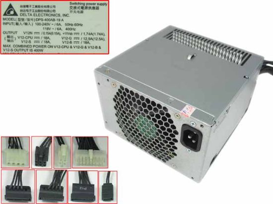 400W Power Supply Unite For Server / Computer DPS-400AB-19 A
