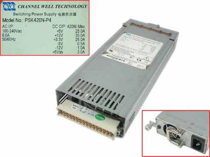 Picture of CWT / Channel Well Technology PSK420N-P4 Server-Power Supply PSK420N-P4