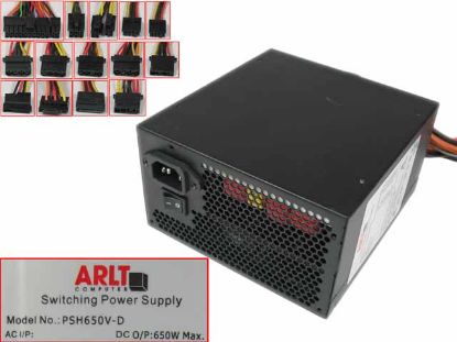 Picture of Other Brands ARLT Server - Power Supply 650W, PSH650V-D,  ATX