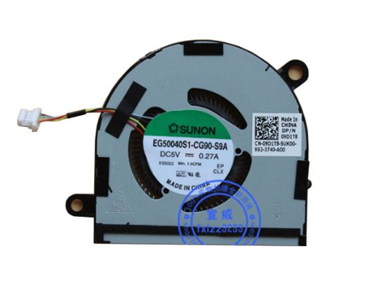 Picture of Dell Latitude 7400 Cooling Fan EG50040S1-CG90-S9A, 09D1T8,