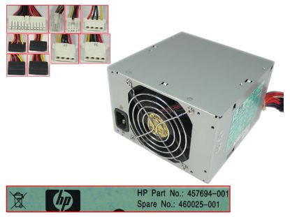 Picture of HP ProLiant ML115 G5 Server - Power Supply 365W, PS-6361-4HF2, 457694-001, 460025-001