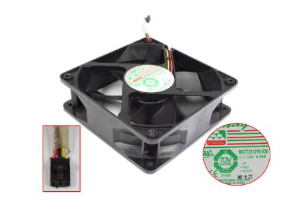 Picture of Protechnic Magic MGT12012YB-R38 Server - Square Fan , sq120x120x38mm, 3-wire, DC 12V 0.80A