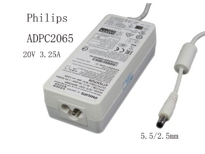 Picture of Philips ADPC2065 AC Adapter 20V & Above ADPC2065, White